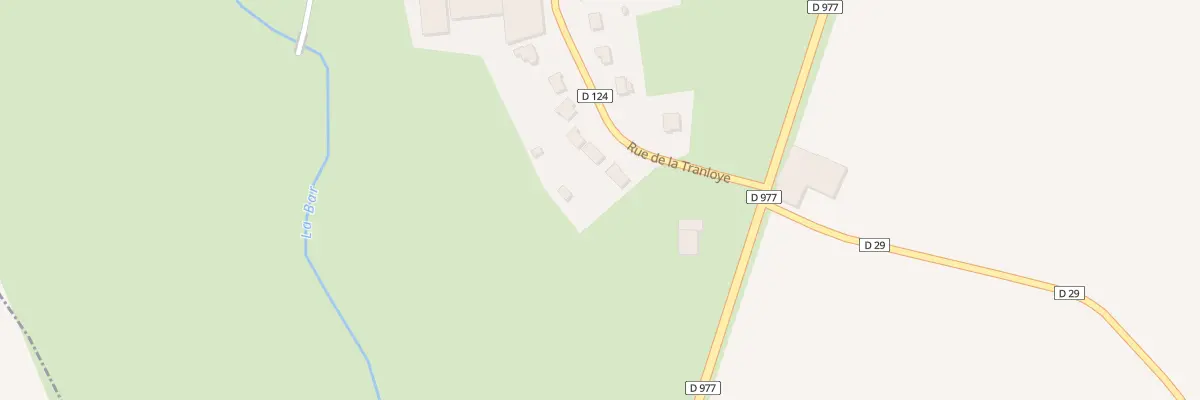 Plan du 14 Rue de la Tranloye à Cheveuges