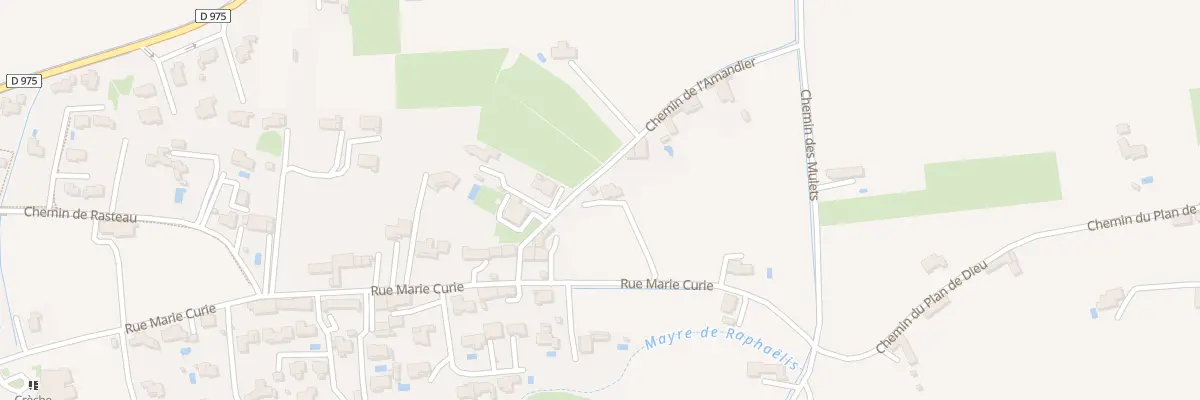 Plan du 40 Rue Marie Curie à Camaret-sur-Aigues