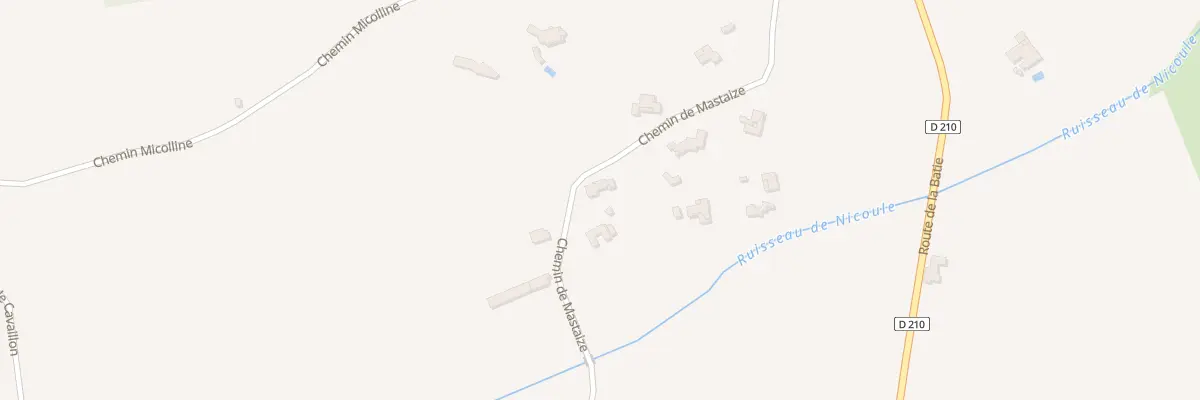 Plan du 5100 Mastaize à La Touche