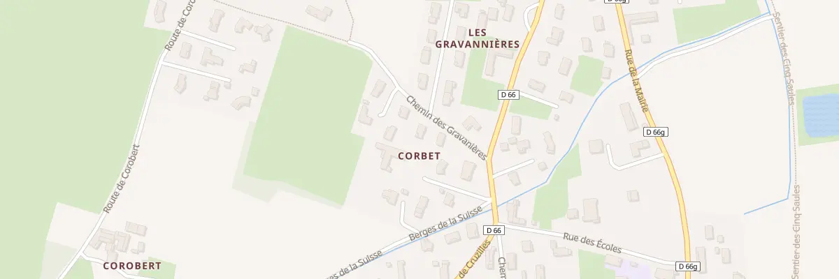 Plan du 5363 En Corbet à Laiz