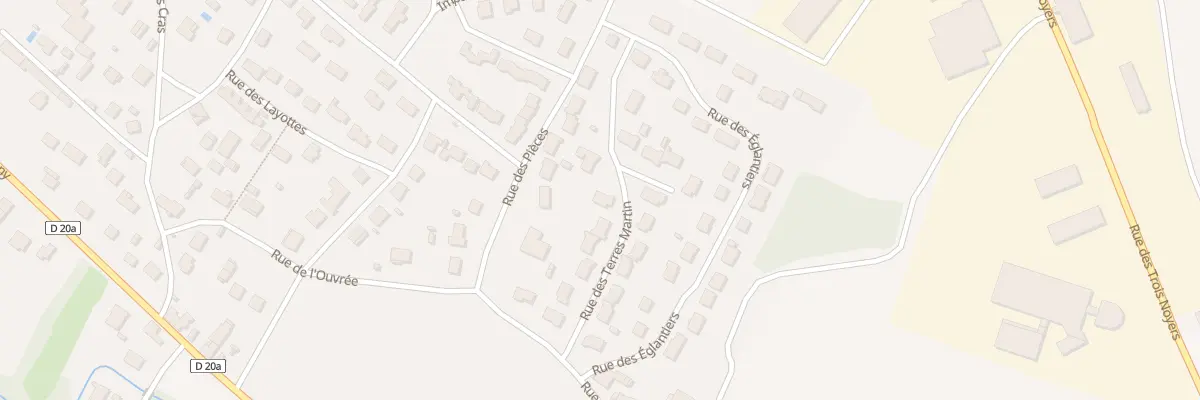 Plan du 11 Rue des Terres Martin à Ladoix-Serrigny