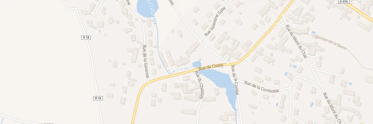 Plan du 2 Rue de Cissey à Sainte-Marie-la-Blanche