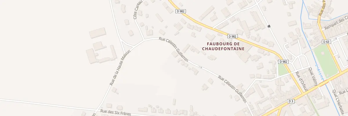 Plan du 16 Rue Célestin Guillemin à Sainte-Menehould