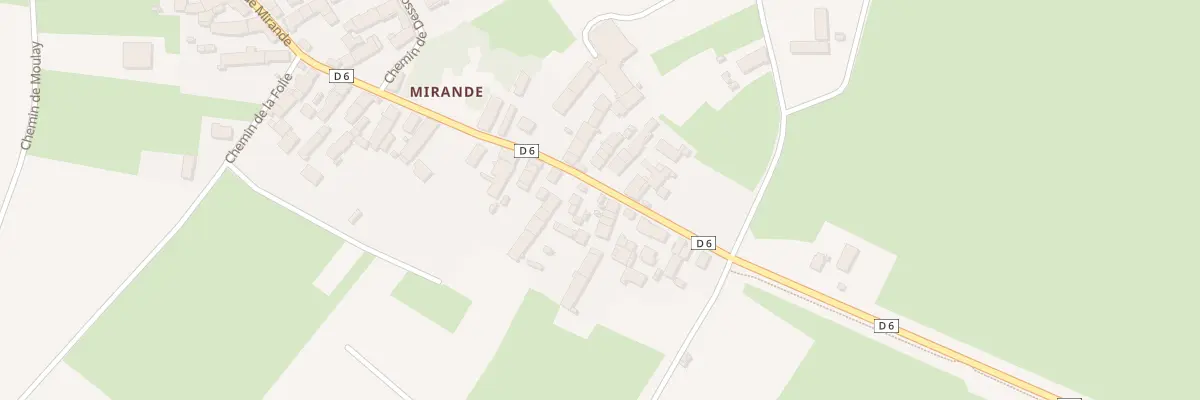 Plan du 98 Rue de Mirande à Varennes-le-Grand