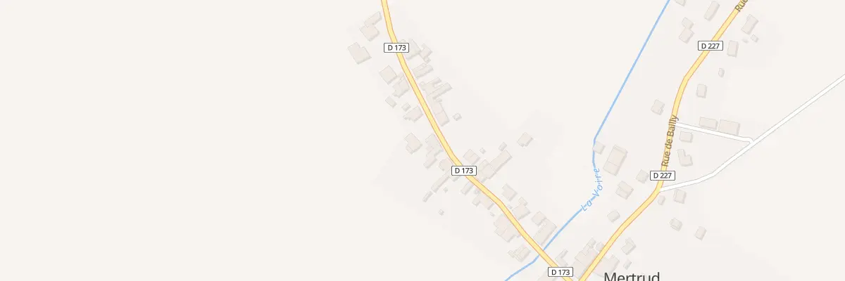 Plan du 19 Rue de Chirey à Mertrud