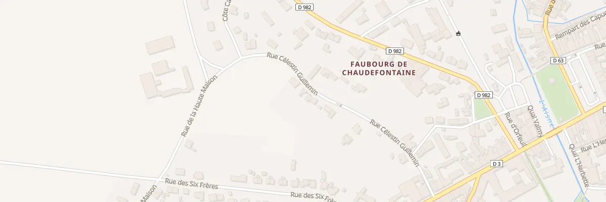 Plan du 8 Rue Célestin Guillemin à Sainte-Menehould