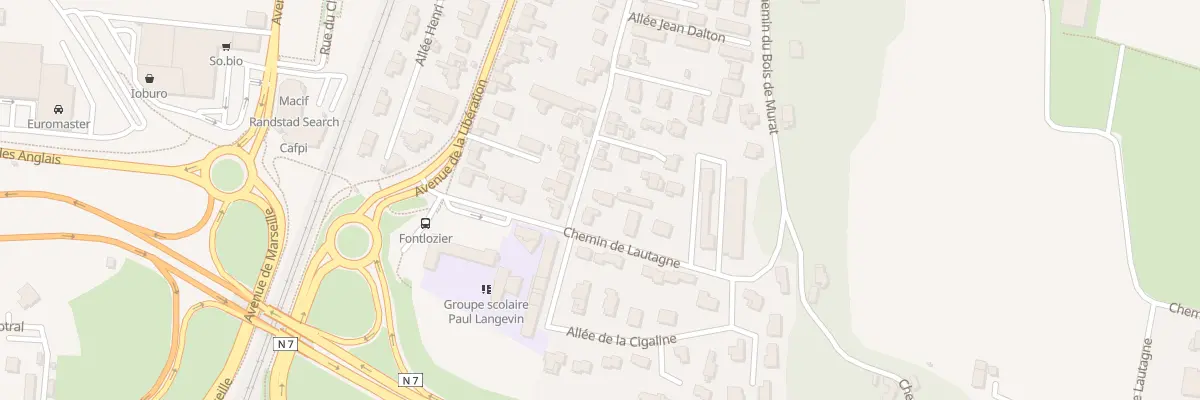 Plan du 45 Rue du Marechal Ney à Valence