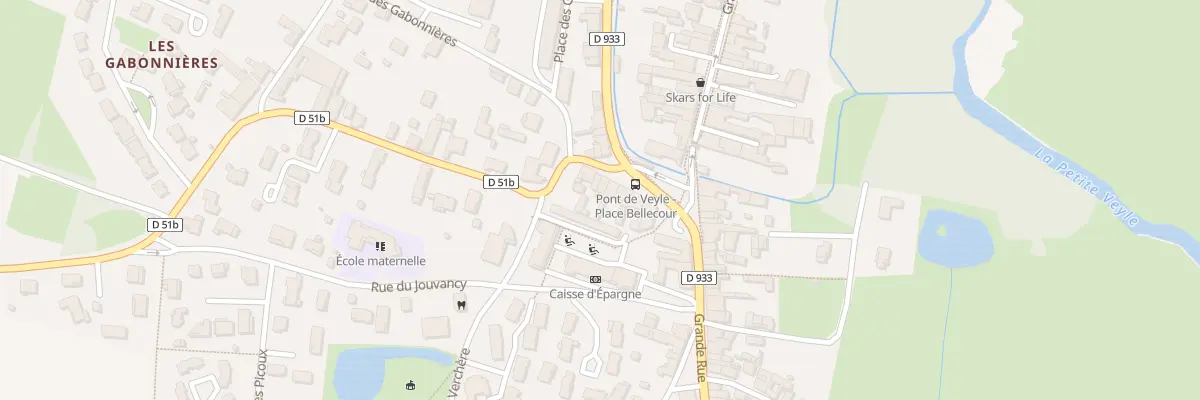 Plan du 6 Pl Bellecour à Pont-de-Veyle