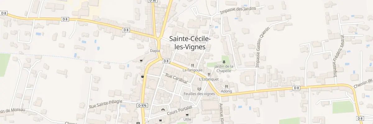 Plan du 26B Crs Maurice Trintignant à Sainte-Cécile-les-Vignes