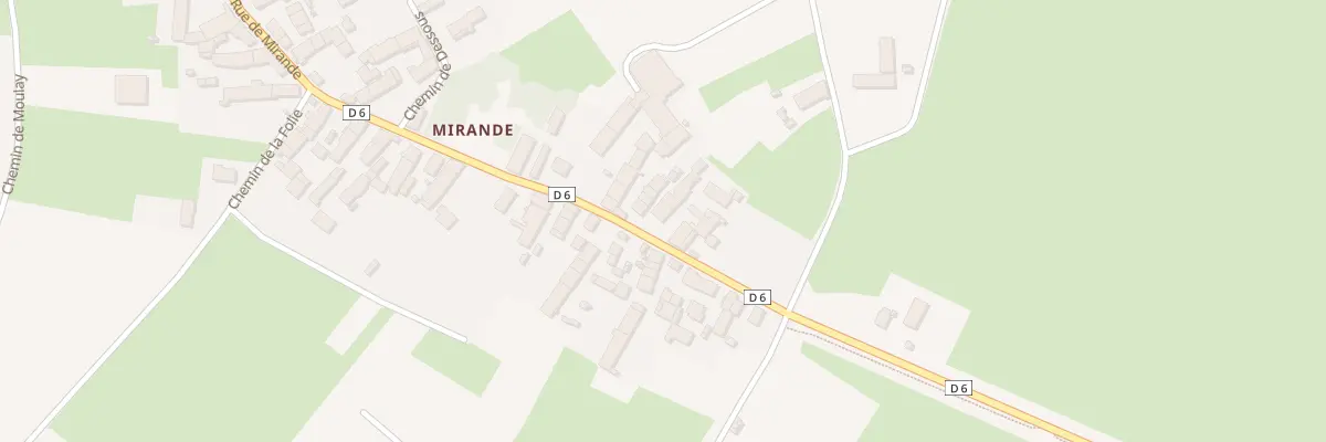Plan du 85 Rue de Mirande à Varennes-le-Grand