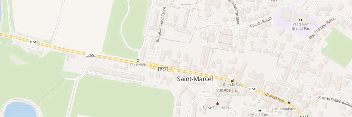 Plan du 3 Grande Rue à Saint-Marcel