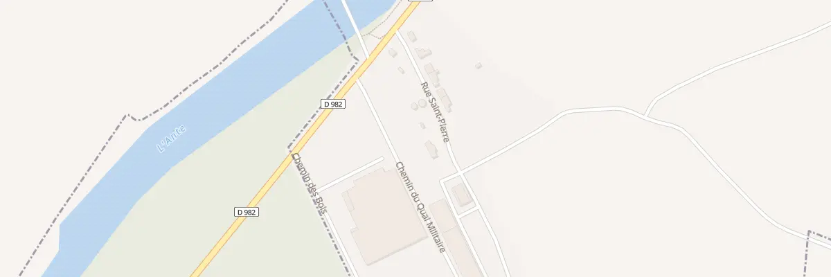 Plan du 6 Rue Saint Pierre à Givry-en-Argonne