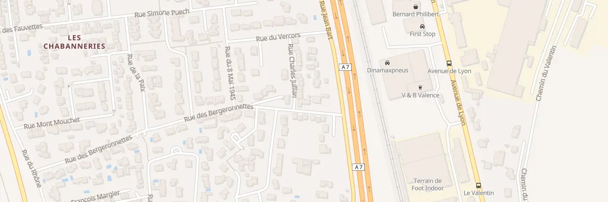 Plan du 4 Rue Charles Jullian à Bourg-lès-Valence