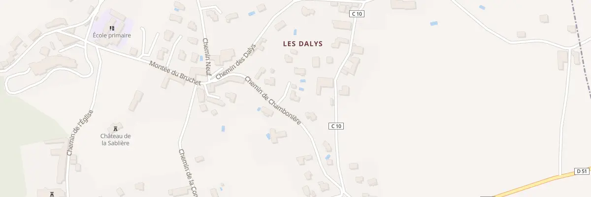Plan du 4 Lot de Chambonniere à Anjou