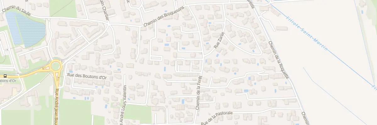 Plan du 192 Che de la Foret Mft à Avignon