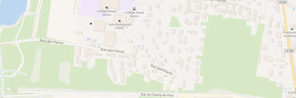 Plan du 47H Rue Léon Pernot à Saint-Marcel