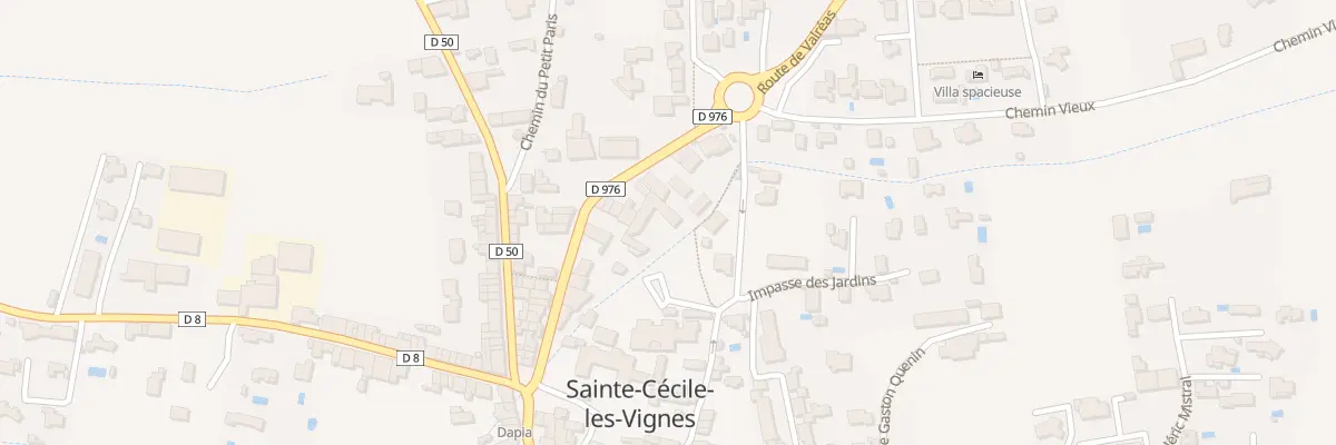 Plan du 18 Rte de Valréas à Sainte-Cécile-les-Vignes
