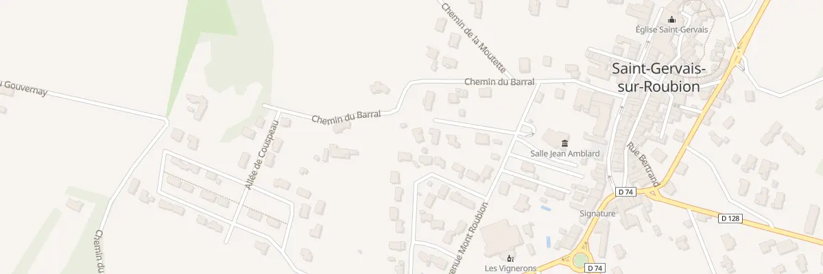 Plan du 3 Imp des Oliviers à Saint-Gervais-sur-Roubion