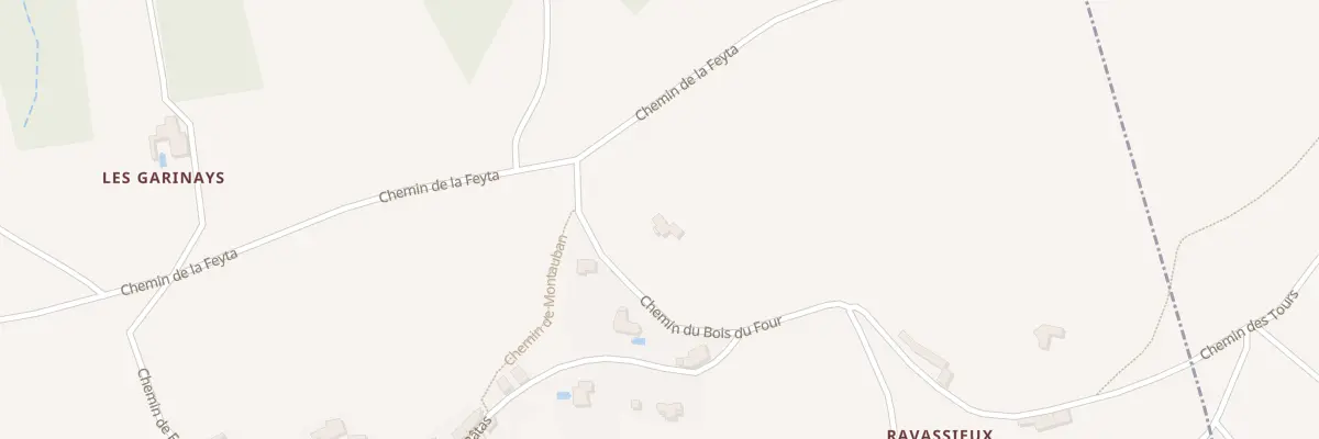 Plan du 2 Che du Bois du Four à Anjou