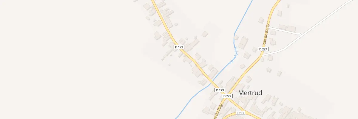 Plan du 9 Rue de Chirey à Mertrud