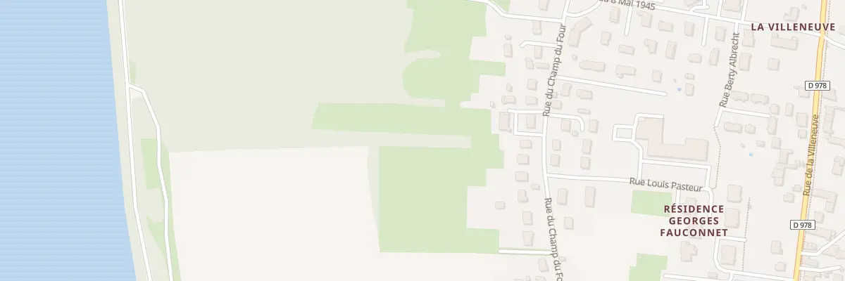 Plan du 48 Rue du Champ du Four à Saint-Marcel