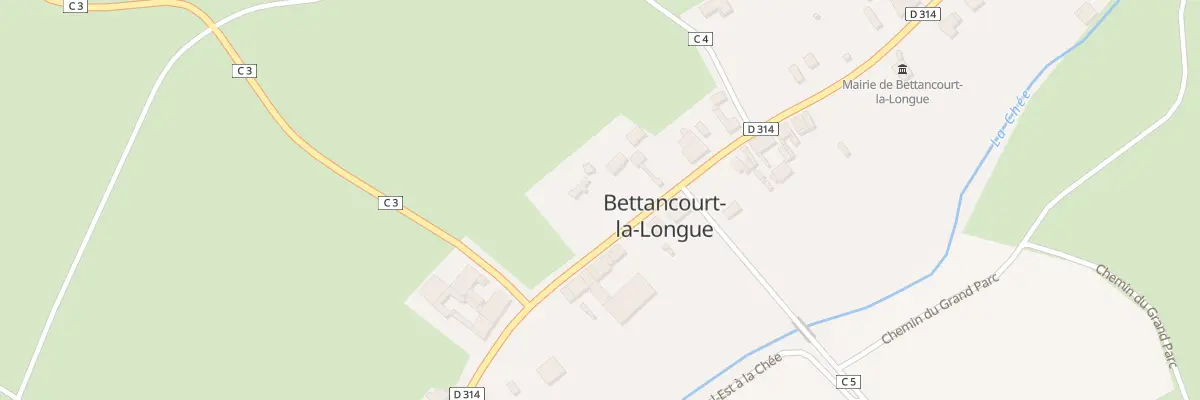 Plan du 15 Gr Grande Rue à Bettancourt-la-Longue
