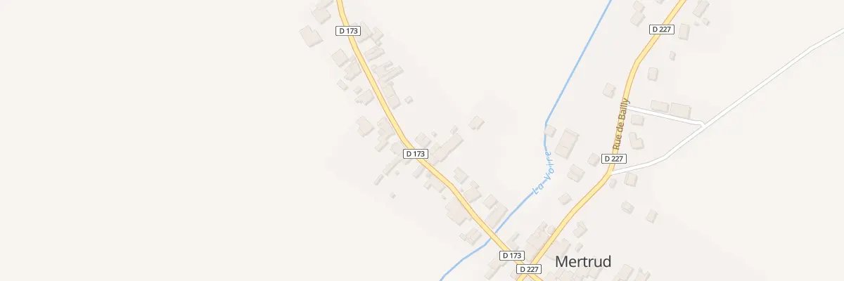 Plan du 14 Rue de Chirey à Mertrud