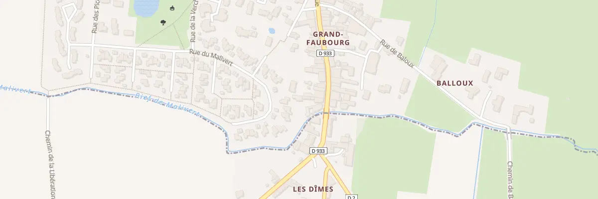 Plan du 126A Grande Rue à Pont-de-Veyle