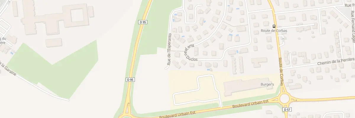 Plan du 41 Rue Jean Duclos à Vénissieux