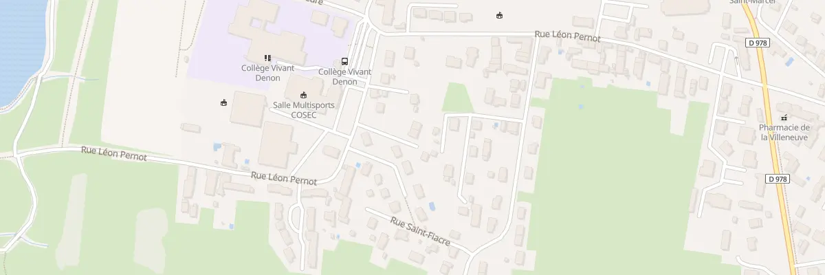 Plan du 43A Rue Léon Pernot à Saint-Marcel