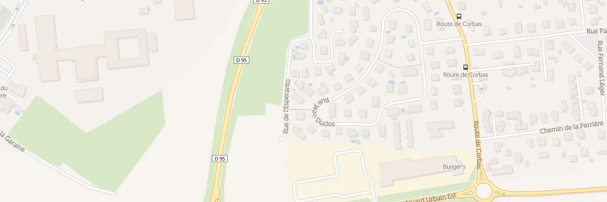 Plan du 39 Rue Jean Duclos à Vénissieux