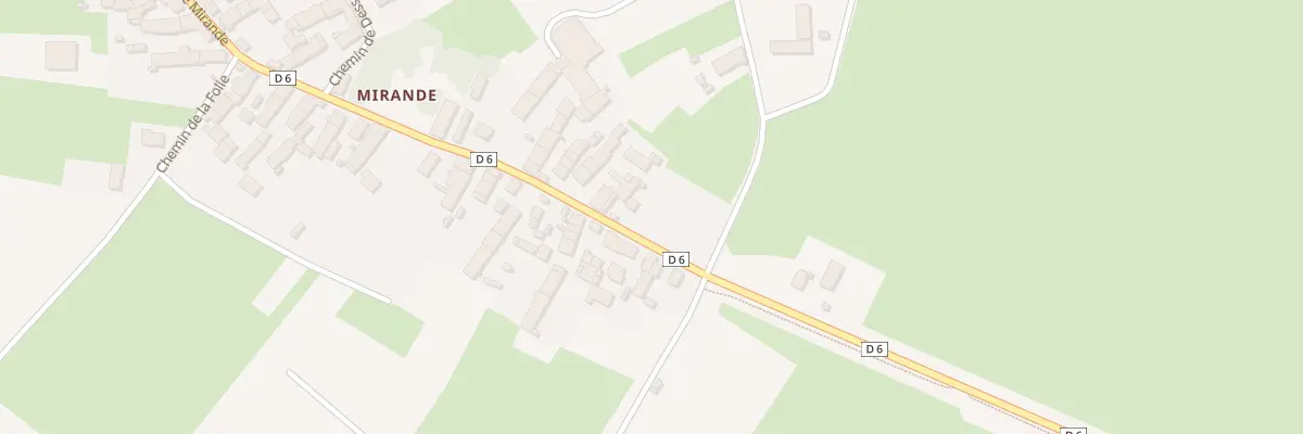 Plan du 87 Rue de Mirande à Varennes-le-Grand