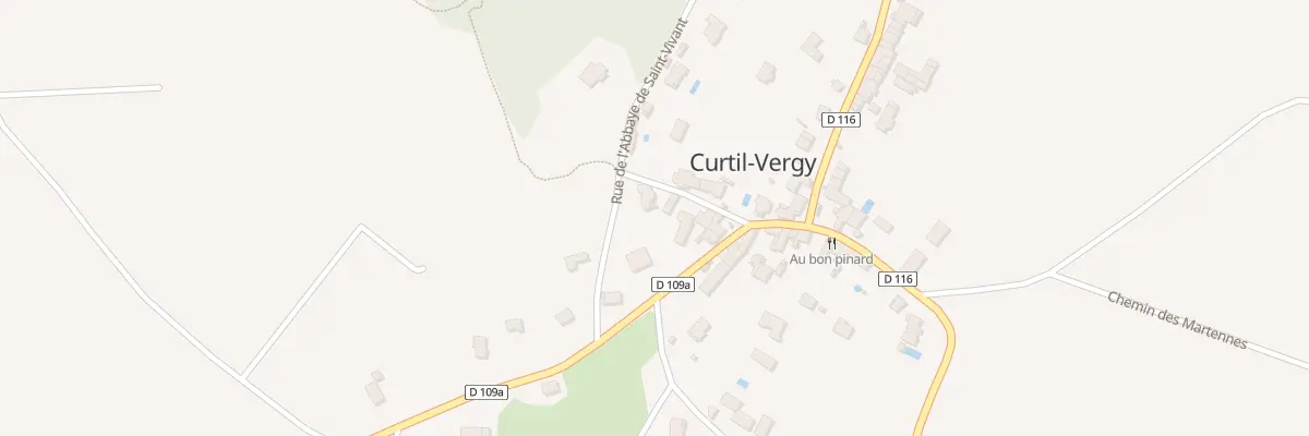 Plan du 11 Rue des Sires de Vergy à Curtil-Vergy