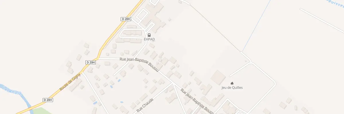 Plan du 16 Rue Jean Baptiste Boussu à Vignoles