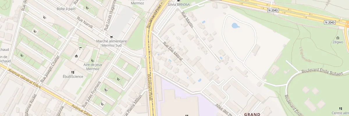Plan du 10B Rue Elie Métral à Bron