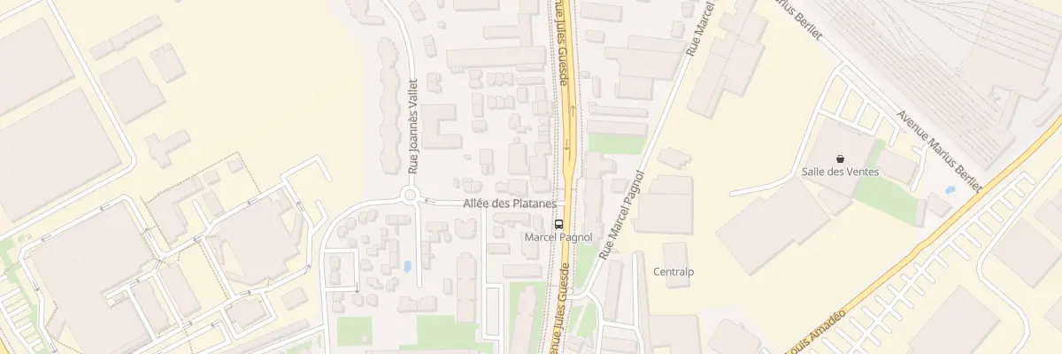 Plan du 62 Av Jules Guesde à Vénissieux