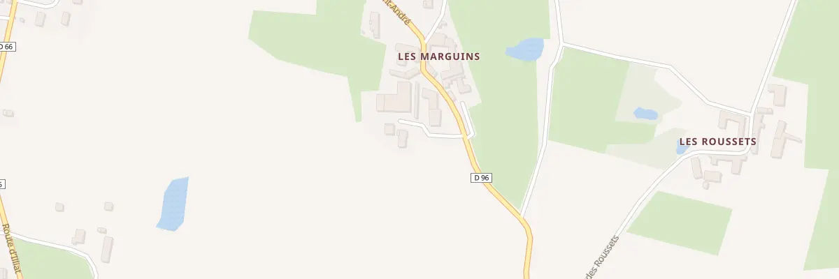 Plan du 870 Rte de Saint Andre à Cruzilles-lès-Mépillat