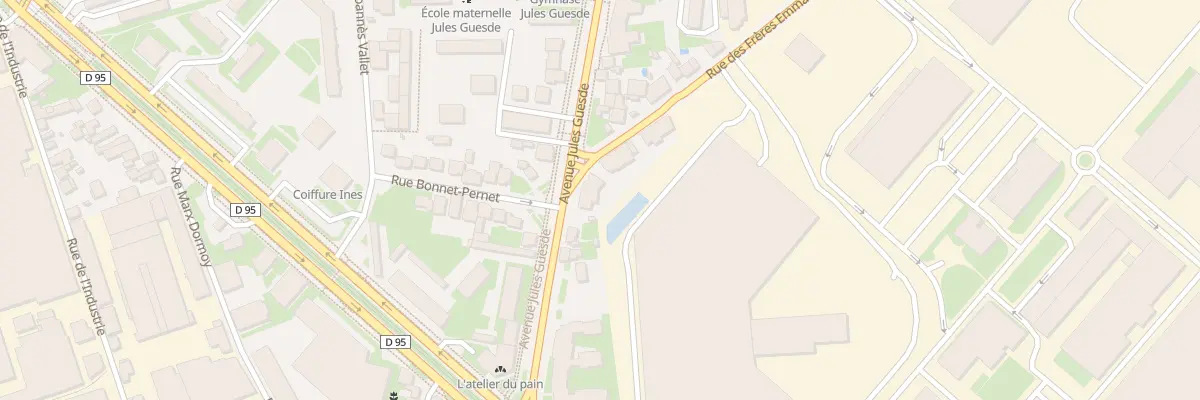 Plan du 4 Rue des Freres Amadeo à Vénissieux