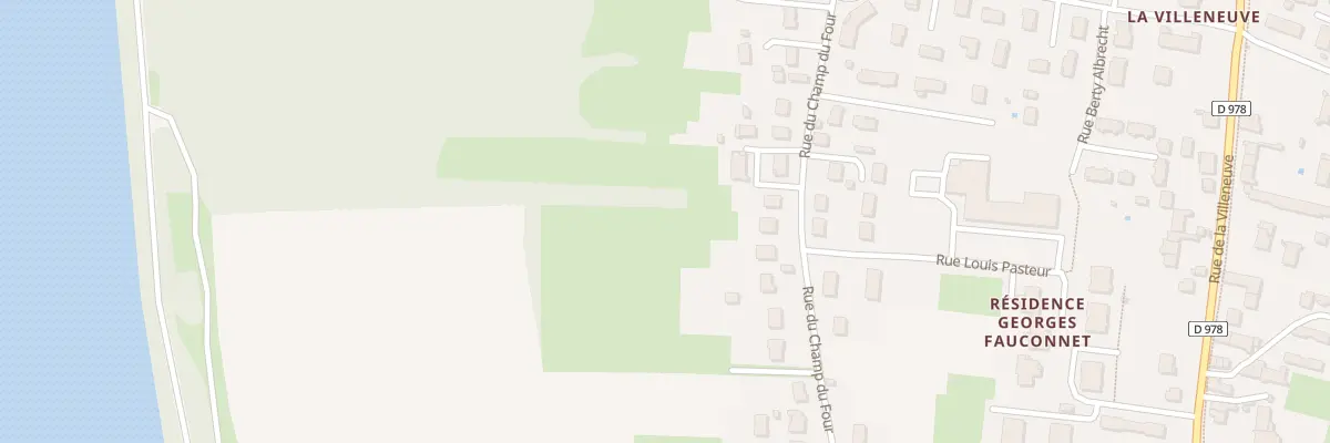 Plan du 50 Rue du Champ du Four à Saint-Marcel
