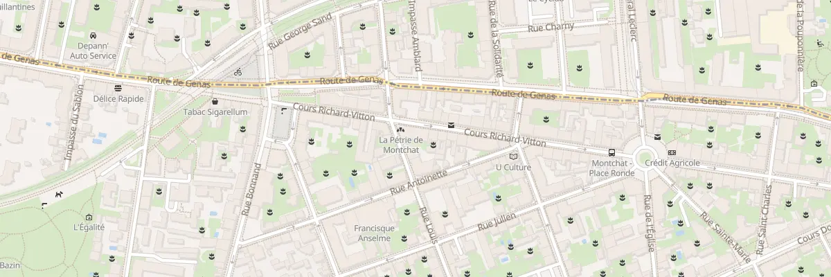 Plan du 5 Rue Louis à Lyon 3e Arrondissement