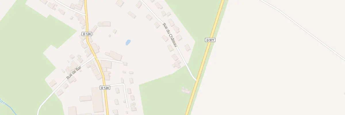 Plan du 28 Rue du Château à Cheveuges