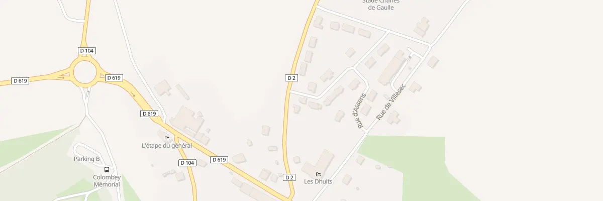 Plan du 10 Rue des Primevères à Colombey les Deux Églises