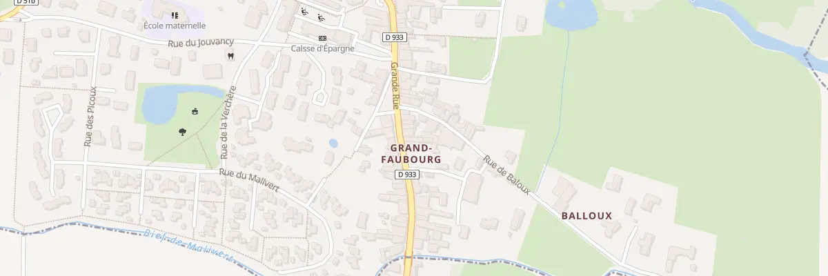 Plan du 107Z Gr Grande Rue à Pont-de-Veyle