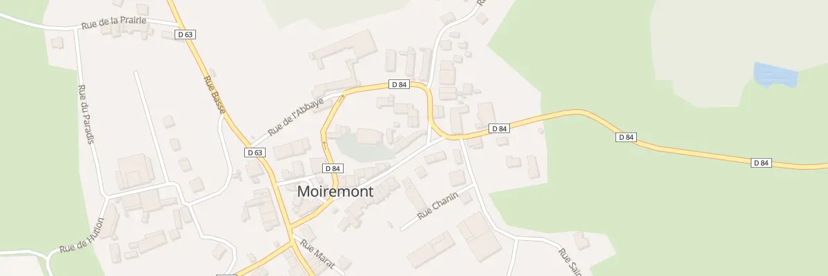 Plan du 5054 Le Village à Moiremont