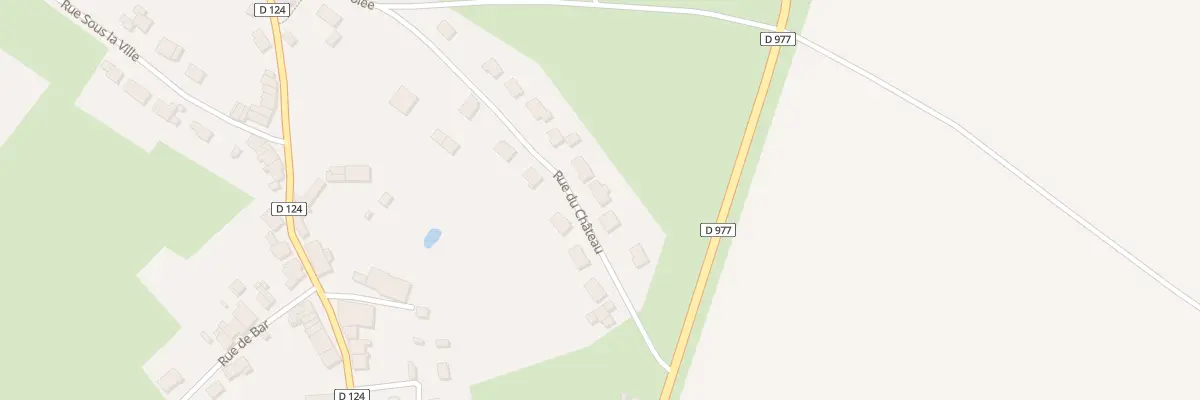 Plan du 15A Rue du Château à Cheveuges
