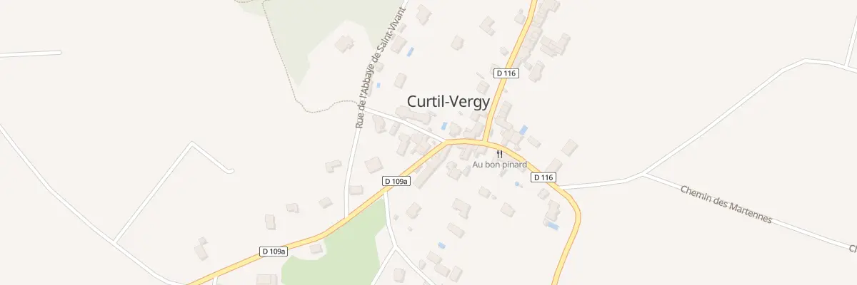 Plan du 2 Rue des Forges de Pellerey à Curtil-Vergy
