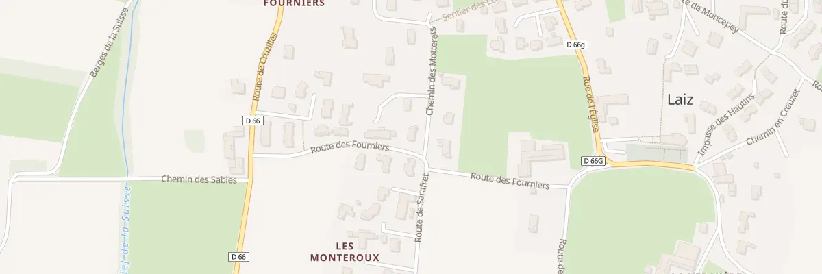 Plan du 5237 Hameau des Fourniers à Laiz