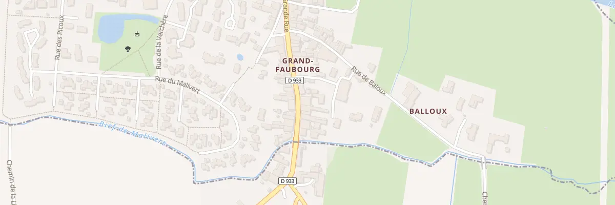 Plan du 125 Grande Rue à Pont-de-Veyle