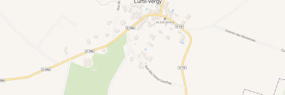 Plan du 7 Rue des Frères Gauthey à Curtil-Vergy