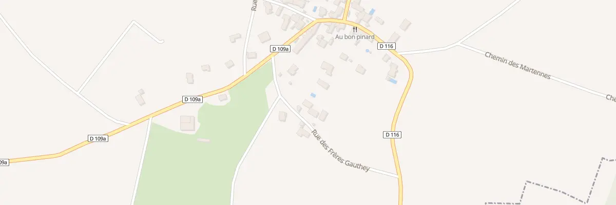 Plan du 9 Rue des Frères Gauthey à Curtil-Vergy